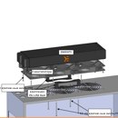 EK Waterblocks EK-Uni Rad Holder 120, дополнительное фото 3
