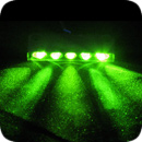 Lamptron 5 Spread Lazer LED - Green